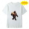 Sasquatch Fun Print Casual Street Wear Trend Retro Hip Hop Summer Unisex Unisex Universal Crew Neck Short Sleeve Tshirts
