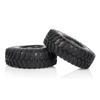 4PCS 115MM 1.9" Rubber Tires with Insert Foam for Beadlock Wheels Rim 1/10 RC Crawler Chassis SCX10 TRX4 Capra TF2 HB