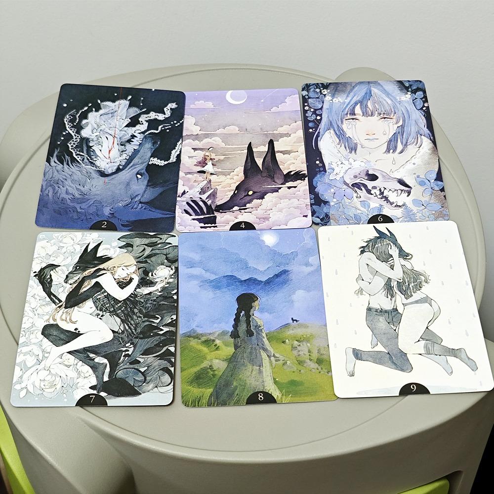 Loputyn Orakeldeck, 36 Karten, eine Mischung aus Mysterien und Märchenanspielungen, 10,4 x 7,3 cm