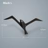 Luxury Pure Copper Seagull Statue Wall Hanging Metal Bird Sculpture Ornament Retro Office Cafe Wall Decoration Home Decor Gift