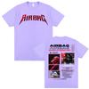 Singer Airbag Anarquia En Buenos Aires Album 2026 Tour Tee Shirt Unisex Women Fashion Vintage 100 Cotton Short Sleeve Tshirt Tops