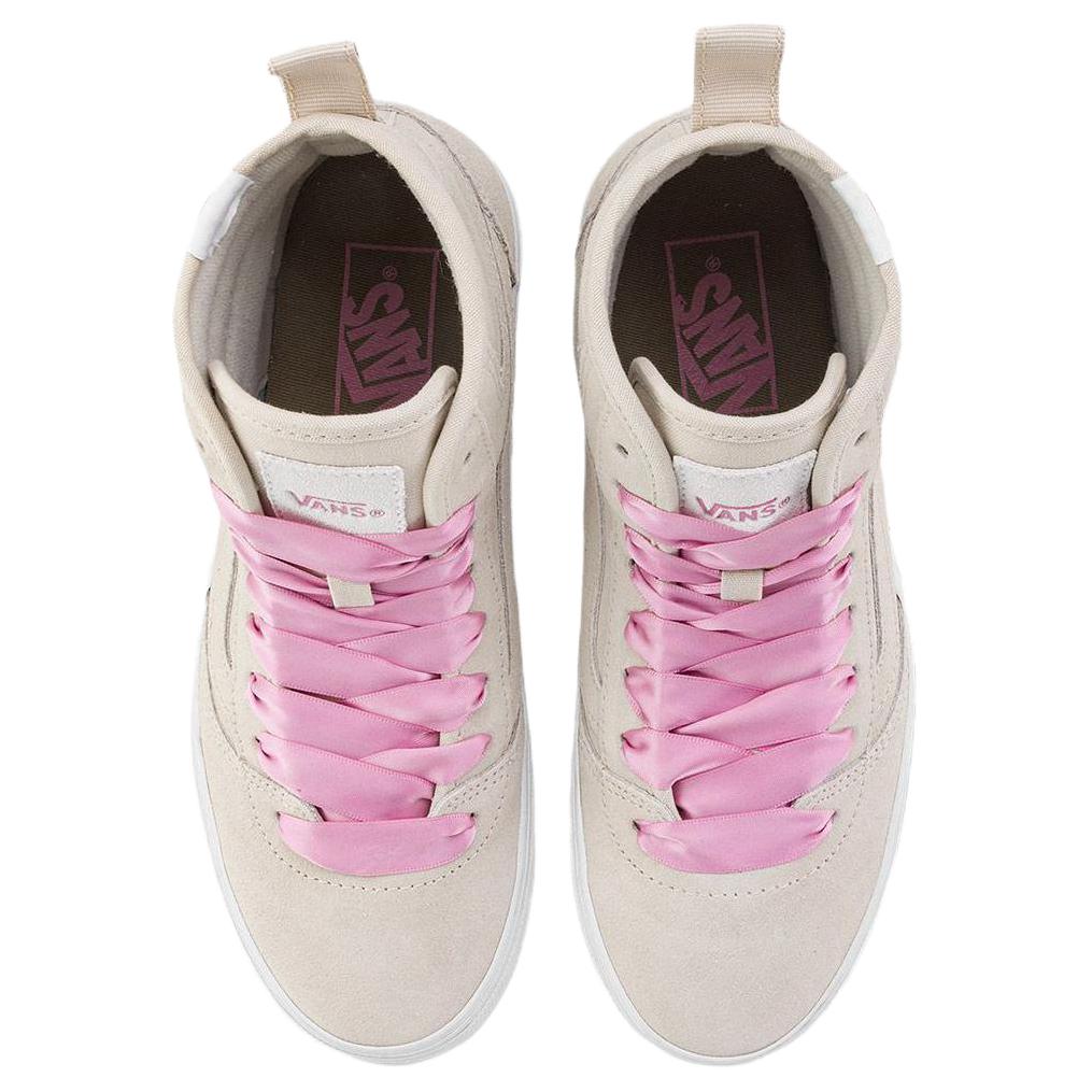 Vans Ashwood Hi Comfortable Soft High-Top Skate Shoes Women Sneaker Oatmeal VN000D962N1