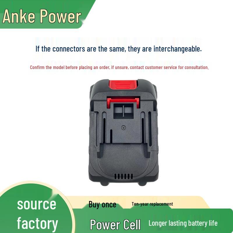 Makita 21V Lithium Battery Pack for Power Tools: Wrench, Car Wash Gun, Electric Shears, and Garden Tools.