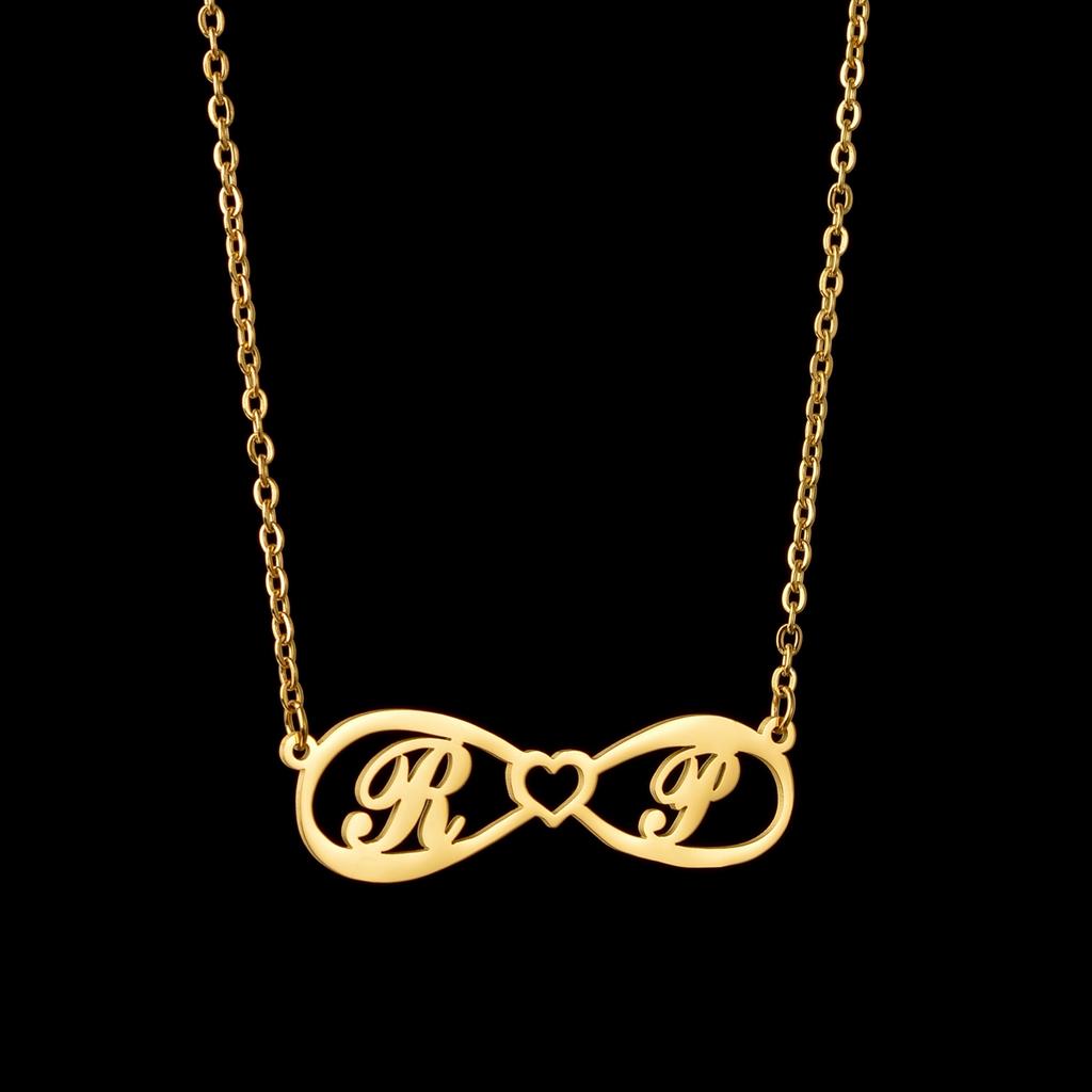 Atoztide 2022 New Customized Name Necklace Stainless Steel Letter Summer Choker Chain Pendant for Women Nameplate Gift