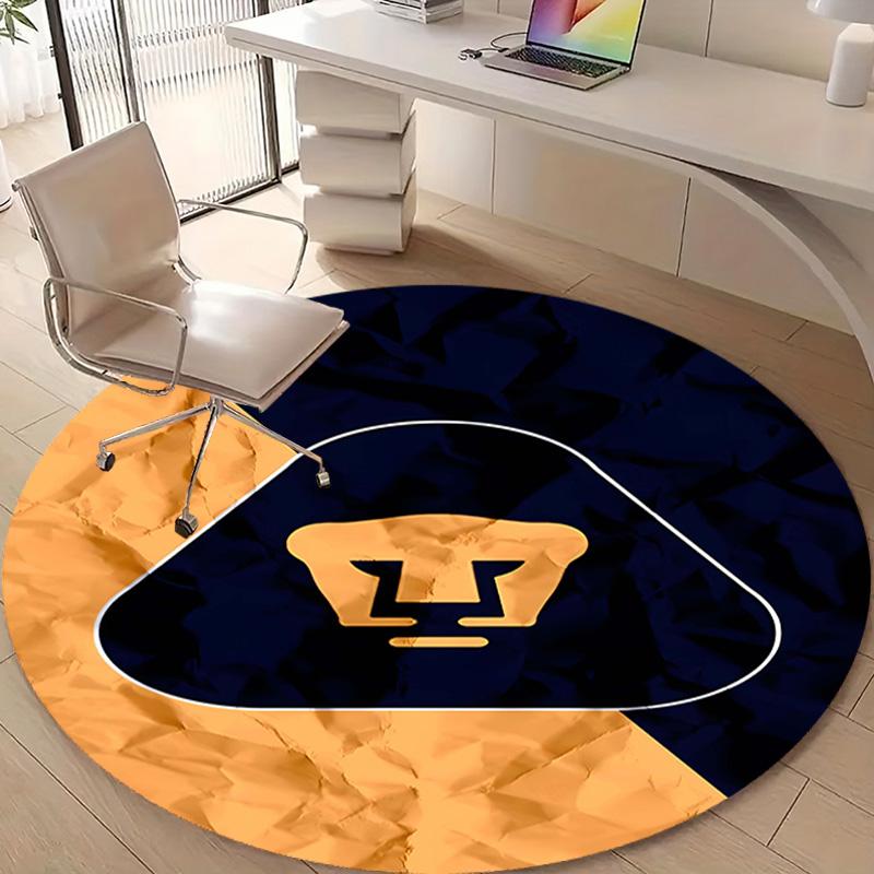 1pc Football Team (54) Design Printed Area Round Carpet for Bedroom Living Room Home Decor Rugs Mat Non Slip Mat Rug for Bedside