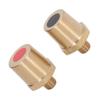 1 Pair Male Thread Brass Battery Terminal Brass Material Charging Post Connector  Battery Charging