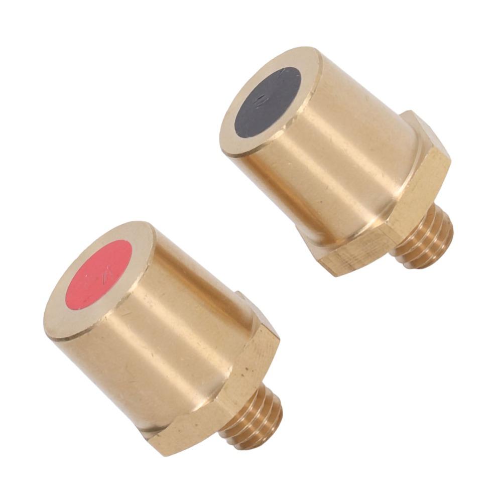 1 Pair Male Thread Brass Battery Terminal Brass Material Charging Post Connector  Battery Charging