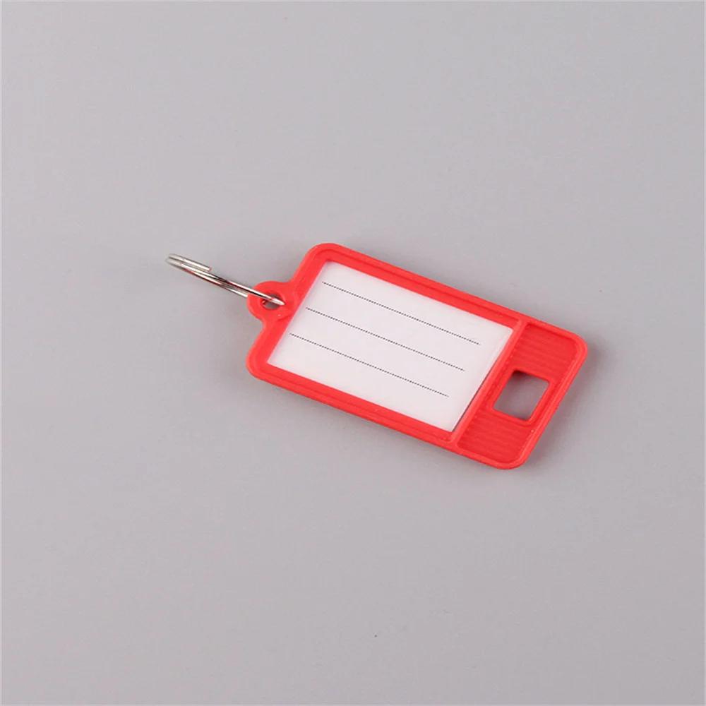 5 Pcs Key Tag Luggage Name Tags Labels Suitcase Plastic Key Tags With Id Tags Key Labels Garment Tags Key Ring Tags Hard