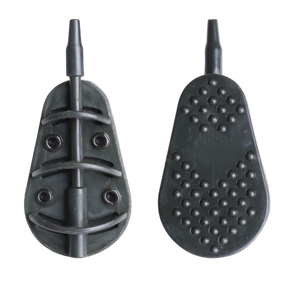 FTK 1pcs Carp Bait Cage Feeder Zinc Alloy Construction, Weight Ranging From 20g/1.06oz To 100g/3.53oz