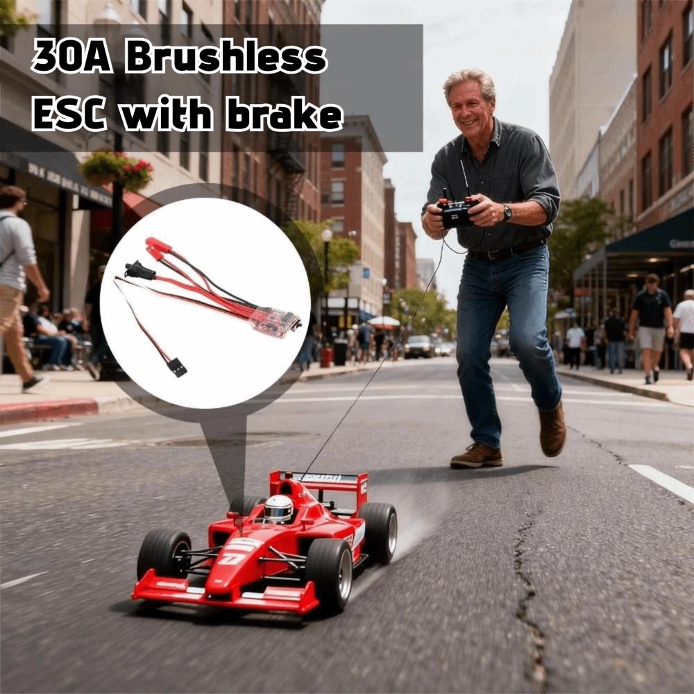 4-8V 2S 30A Brushed ESC Brake Function RC Motor Micro ESC  Remote Control Toys