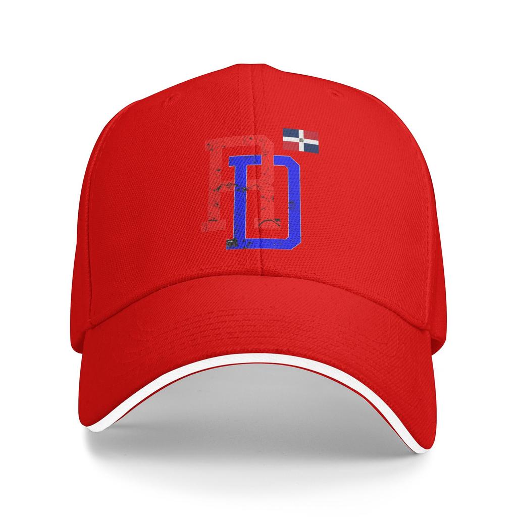 Dominican Republic RD Flag Pride Baseball Cap  Hiking Fishing Classic Print Sun Trucker Hat Female Male Adjustable Snapback Cap