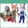 Cidade Animal Maluca Brinquedo de Pelúcia Coelho Judy Raposa Animal de Pelúcia Boneca Almofada Figura