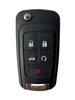 Yocasty Remote Flip Key Shell Case For Chevrolet Cruze Lova Camaro Impala Spark Opel Replacement Car Shell 2 3 4 5 Button