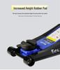 Horizontal Hydraulic Jack for Auto Repair: 3, 4, 5 Ton Capacity - Ideal for Small Cars, Trucks, and Tire Changes.