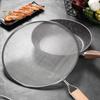 3Pcs Splatter Guard Mesh Wear-resistant Splash Proof Long Lasting Useful Mesh Pot Lid Grease Catcher Household Supplies