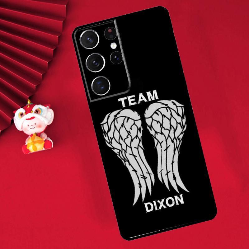 Daryl Dixon Wings Zombie Case For Samsung Galaxy S21 S22 S23 S24 Ultra Plus S20 FE S8 S9 S10 Note 10 20 Ultra Cover