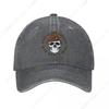 Vintage SAS Skull Special Air Service Baseball Caps Unisex Distressed Denim Sun Cap British Army Special Forces Sniper Caps Hat