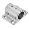 Boat Hand Rail Fitting 316 Stainless Steel Marine Yacht Handrail Rectangle Stanchion Base 7 8in Hole