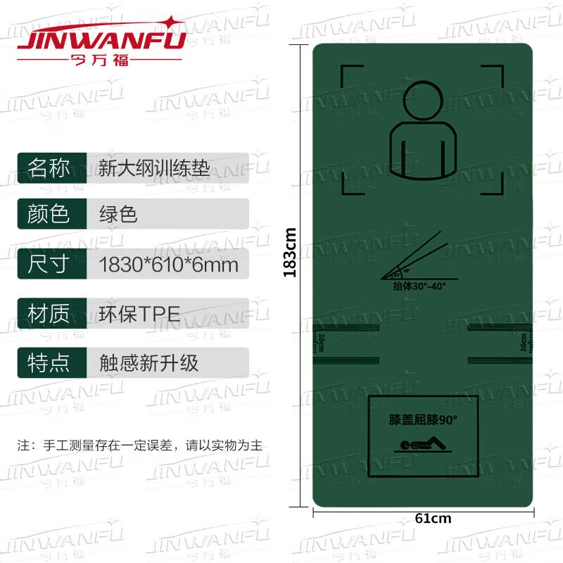 Jin Wan Fu Abdominal Sit-up & Crunch Training Mat