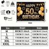 Party Backdrop Birthday 50Th Photo Booth Background Front Door Decor