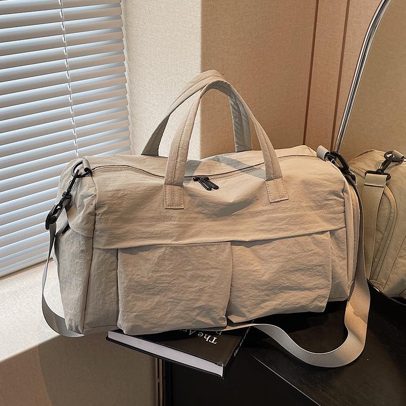 Women's Large Capacity Travel Crossbody Bag - Lightweight Duffle for Business, Sports, and Fitness