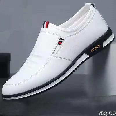 Módní Nové Obchodní Kožené Boty Trendy ležérní Pánské boty Módní pohodlné líné Ploché boty Pánská lehká řidičská obuv Zapatos Homme