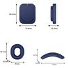 Silicone 3-in-1 Headphone Case Replacement Protective Ear Cups Cover Shockproof Headphone Accessories for NOTHING Headphone(1)