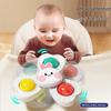 Toddler Cartoon Suction Cup Spinning Toy for High Chair – Edible, Educational, 0-1 Year Olds