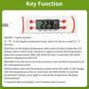 Ölthermometer, empfindliches, präzises LCD-Display, Edelstahlsonde, Fleischtemperaturmessgerät für Zuhause