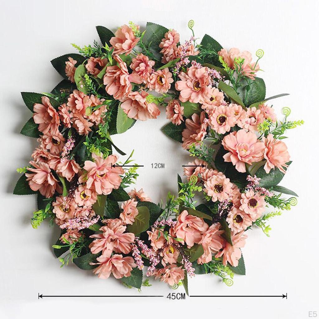 Artificial Flowers Wreath Decoration Christmas Wedding Garland Home Decor Gifts