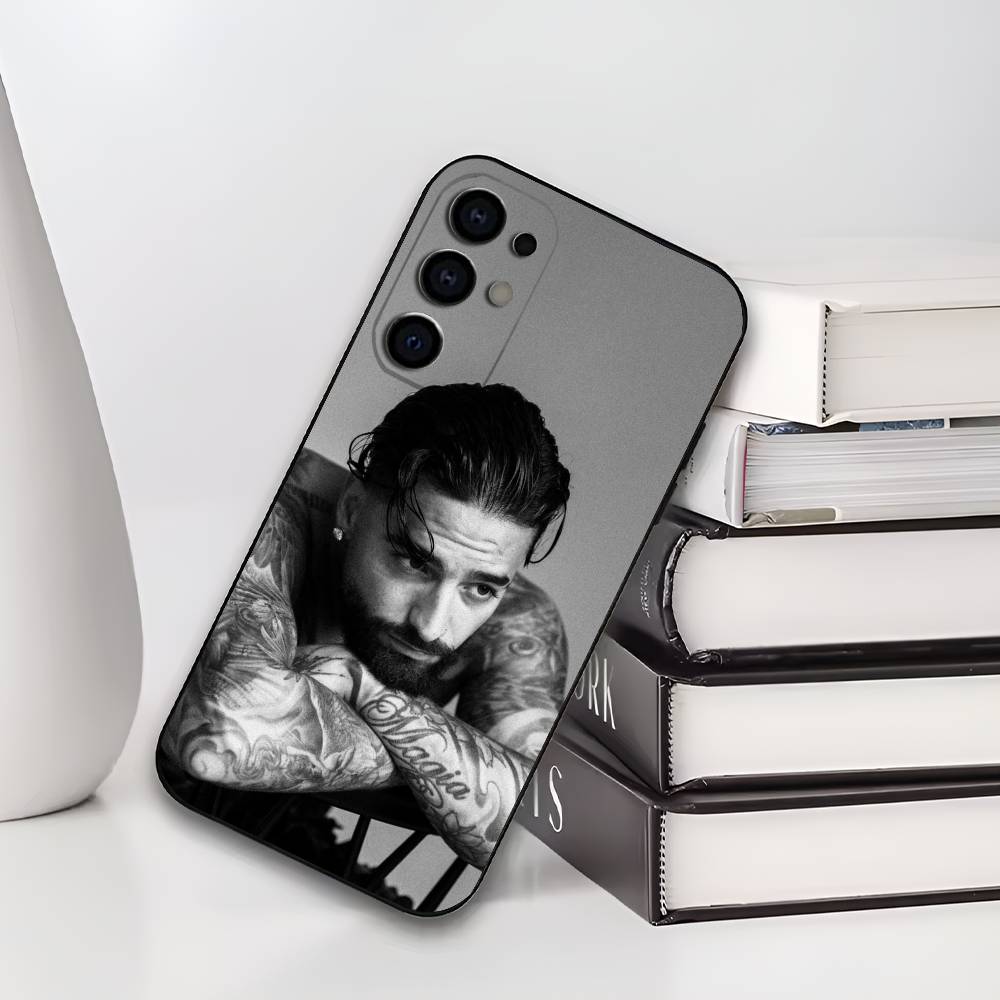M-Maluma P-Pelon Phone Case For Samsung S25,S24,S21,S22,S23,S30,Ultra,S20,Plus,Fe,Lite,Soft Black Cover