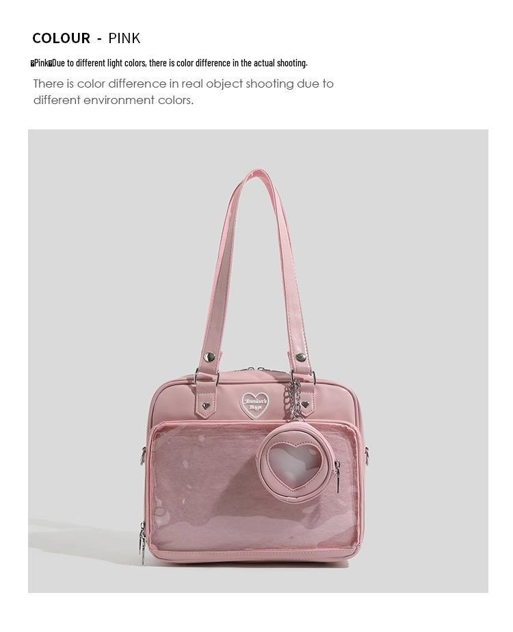 Japanese Ita Bag: Small Anime Crossbody for Students & Daily Commute