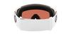 Oakley LINE MINER M Matte Garnet One Size Goggles, White/Prizm Lens,