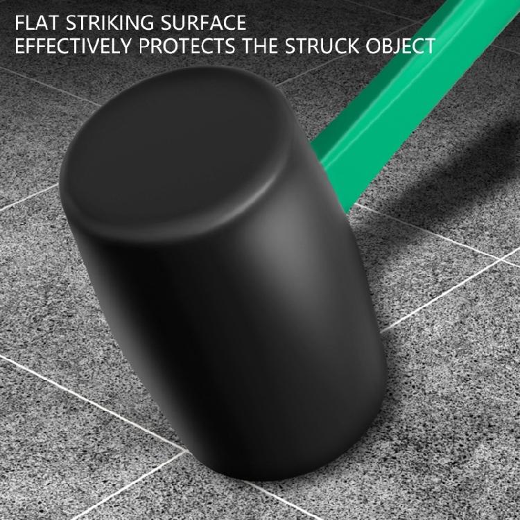 Reinforced Rubber Hammer For Wall Tiling Projects Impacts Reducing Design Comfortable Hammer for Professional Tool