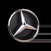 for Mercedes Benz Car Front Grille Emblem Badge Accessories CLA GLA Series GLA180 GLA45 GLA200 CLA200 CLA220 CLA260 CLA45 CLA180 GT1