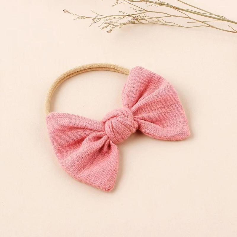 Set Cotton Baby Bows Headband Nylon Headbands Hair Bands for Children Girls Soft Hairband Toddler Newborn Hair Accessories