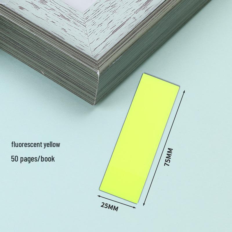 Transparent PET Morandi Sticky Notes for Students