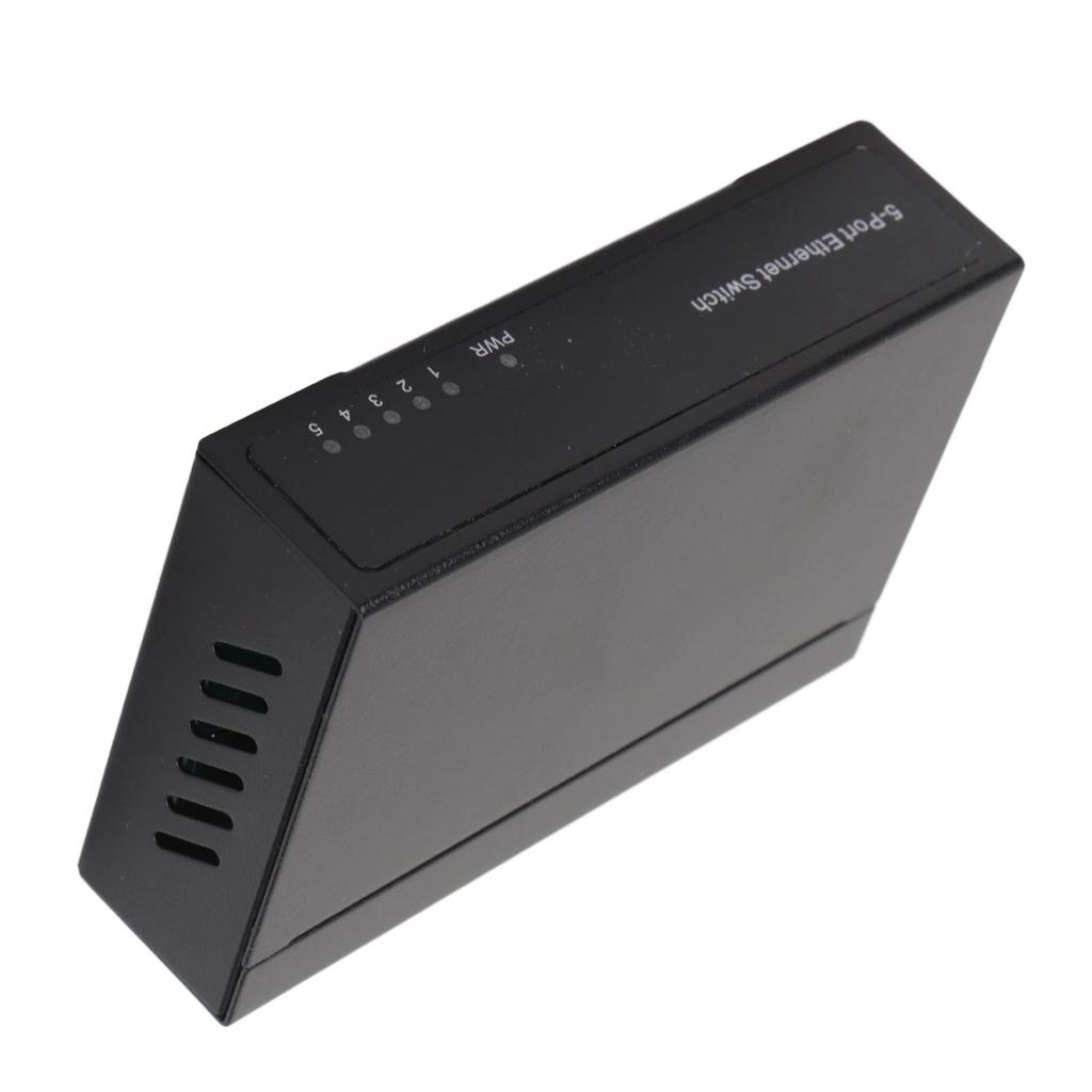 Ethernet Switch Port Gigabit Ethernet Splitter Plug and Play Silent Metal Network Hub Fo