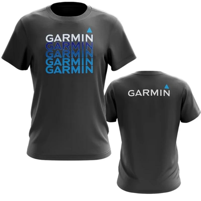 

2026 New Tee Fashion Garmin Cotton T Shirt Baju Garmin Microfiber Sesuai Untuk Aktiviti Bersukan Unesix Oversize T-shirt S сірий