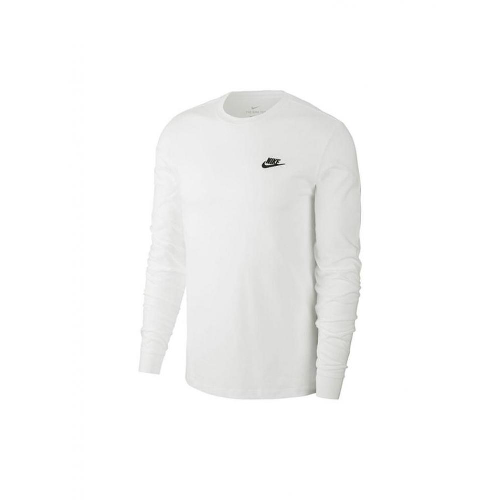 

Nike Men S nSw Club Long Sleeve Tee Ar5193 100 XXL