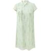 Sancai 'Green Shade' New Chinese Style Midi Dress