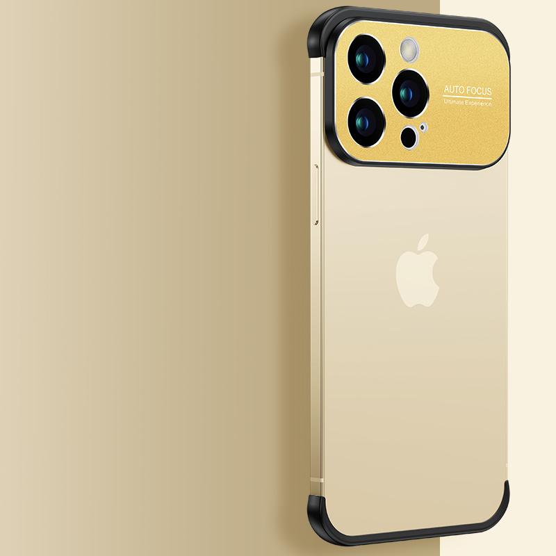 Coque pare-chocs de Protection d'angle pour iPhone 14 Pro Max, étui antichoc pour iPhone 14 Plus, couverture complète de l'appareil photo en métal