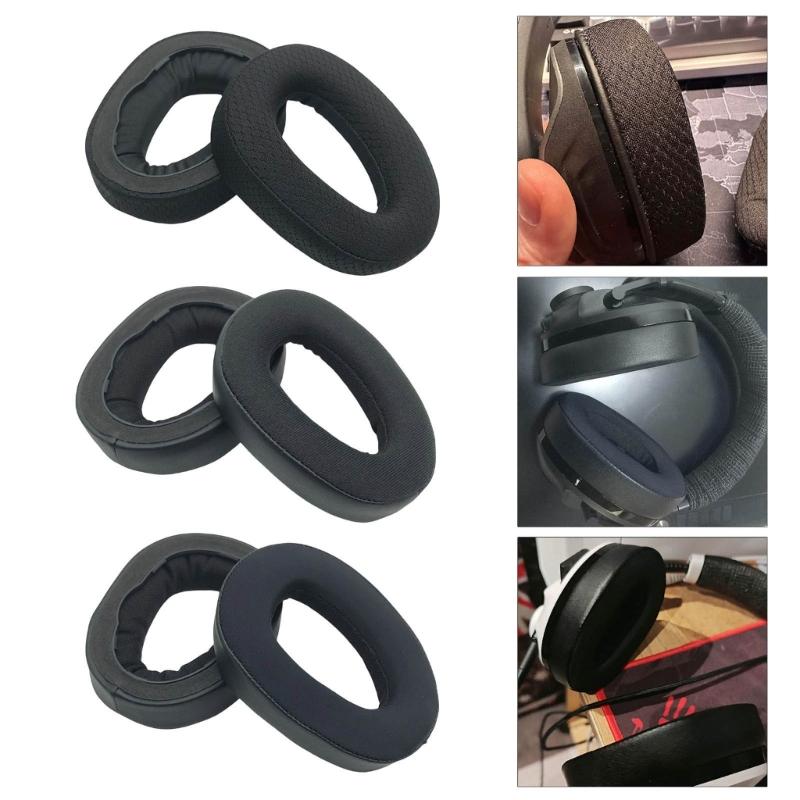 Comfortable Earpads Enhances Sound for H3PRO Headphones Ear Cushions Covers Soft Wear Resistant