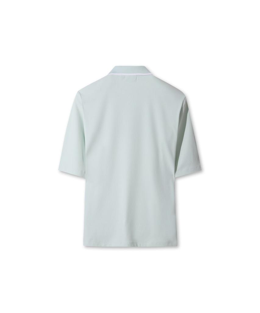 WAAC Athletic Slim Fit Rib Polo Wltcm26404Mix