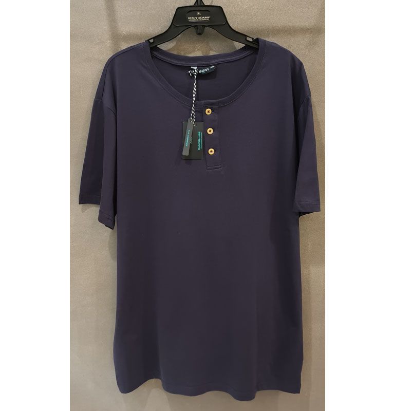 

Экспорт Мода Хенли Воротник Большой Размер Хлопковая Футболка с Коротким Рукавом Dark blue 2XL code (95.00 kg-105.00 kg recommended