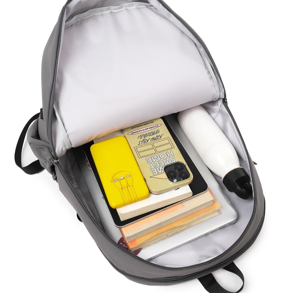 Schoolbag Lightweight Backpack Men's and Women's Large Capacity Multipurpose Leisure Simple Student School Bag Travel Commuter Computer Backpack