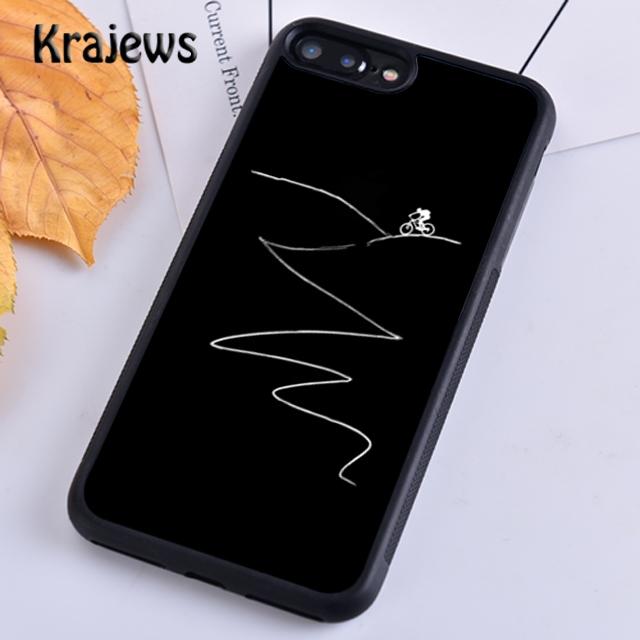 Fahrrad Mountainbike Fahrrad Kunst Handyhülle Abdeckung Für iPhone 17 Air 16 15 14 plus 12 13 pro max Fundas