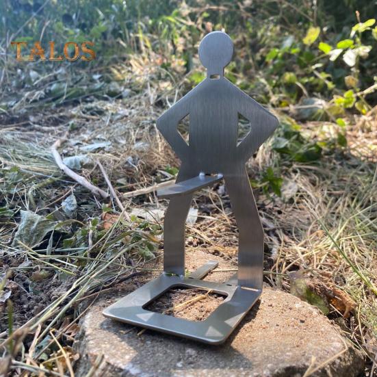 Funny Hot Dog Holders For Grill Stainless Steel BBQ Sausage Holder, 2024 New Funny Metal Holder Reusable Bbq Fork Sausage Rails For Grill Outdoor Picnic Camping Barbecue Funny Hotdog Holders For Grill