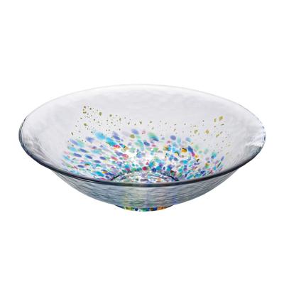 ADERIA Tsugaru Vidro MATSURI Gold Shallow Made In Small Japanese Small Cute Housewarming Retirement Birthday Gift F71931 Bowl, Japan, Bowl, Tableware,