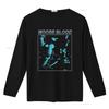 Unisexs Moose Blood Echo T Shirt Small Black Vintage Washed Soft Homme Graphic Comfortable Stretched Designer Clothes Breathable